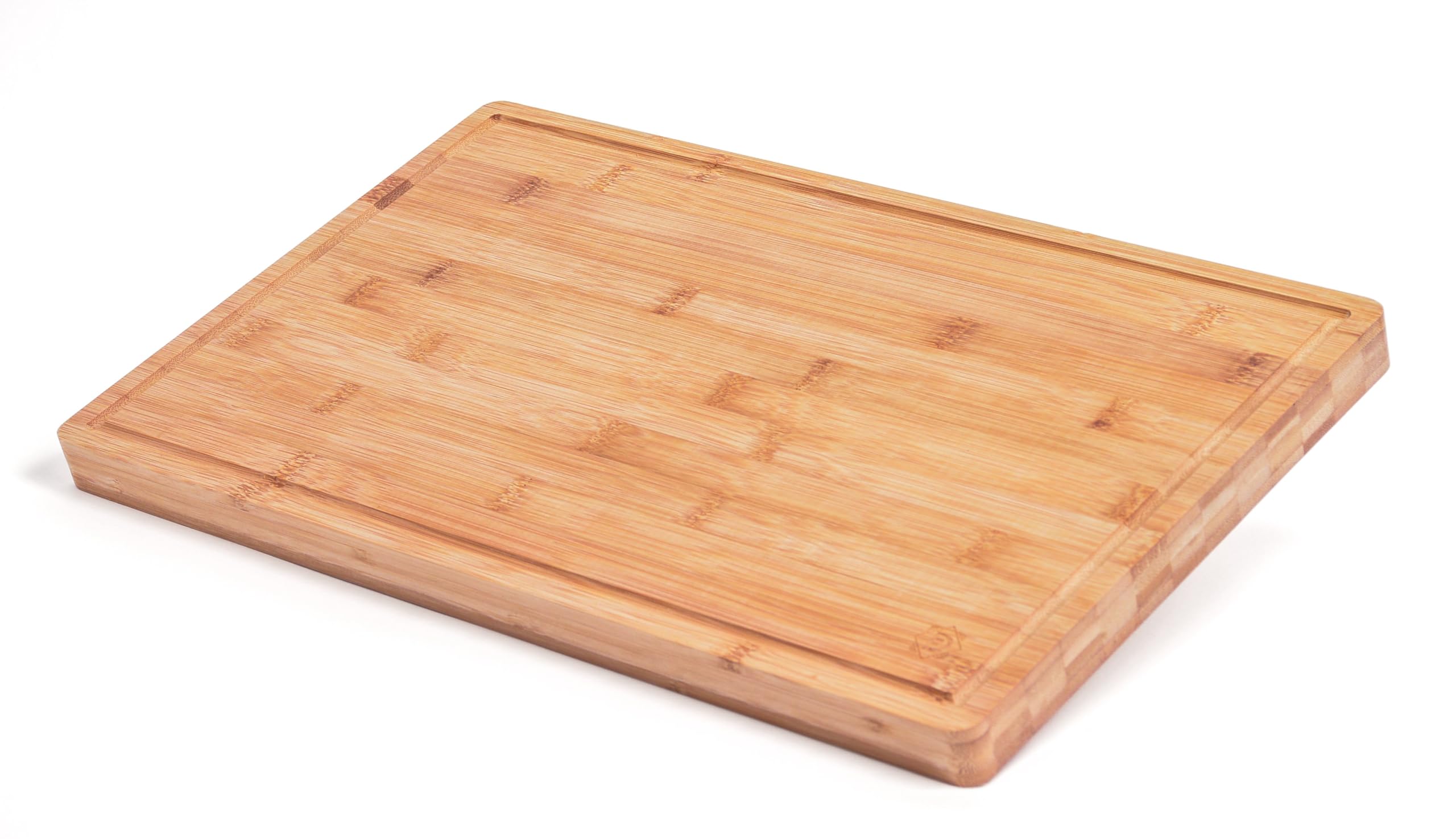 Daisy's Findings Wooden Cutting Boards For Kitchen - Bamboo Cutting Board with Grooves - Chopping Boards for Meat, Vegetables, Fruits - Ideal for Charcuteries or Cheese Boards - Large, Thick Board