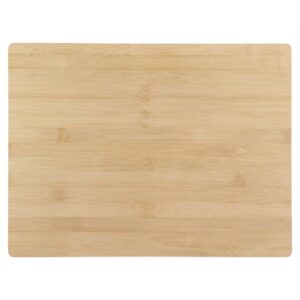 BambooMN Heavy Duty Premium Bamboo Cutting Board - 15.75" x 11.75" x 0.75" - Grooved - 10 Pieces