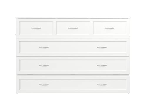 AFI, Northfield Murphy Bed Chest, Queen, White