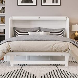 AFI, Northfield Murphy Bed Chest, Queen, White