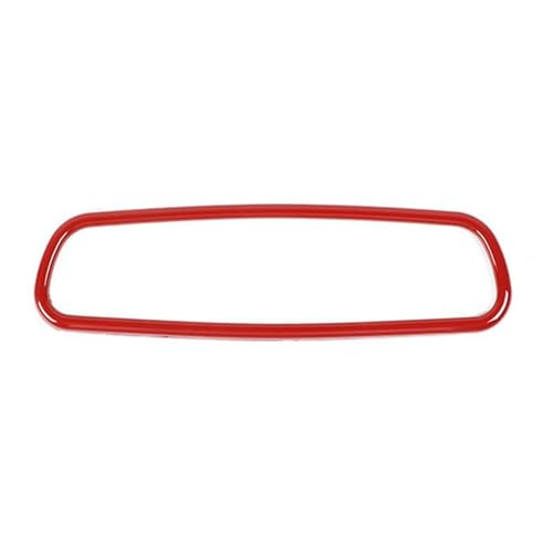 AntsGroup Inner Rearview Mirror Cover Trim Decoration Frame Red JeCarhm202112598