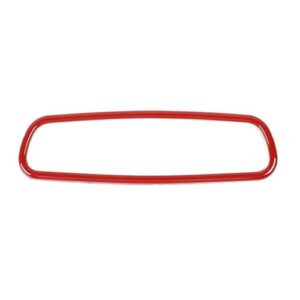 FEILAIT Inner Rearview Mirror Cover Trim Decoration Frame Red JeCarhm202112598