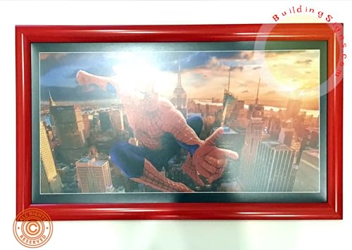 RED Poster Frame 10x20 Inches, snap frame, Outdoor Poster Display Unit (Aluminium)