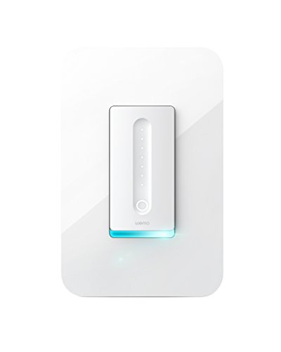 WeMo (F7C059) Dimmer Wifi Light Switch, Works with Alexa, the Google Assistant and Apple Homekit