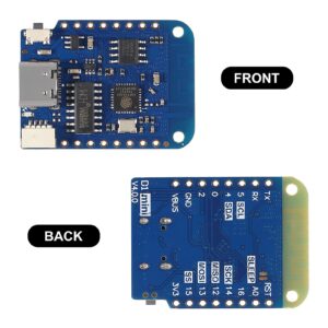 AITRIP 10PCS WeMos D1 Mini V4.0.0 Type-C USB WiFi Internet of Things Board Based ESP8266 4MB Compatible with Arduino MicroPython Nodemcu