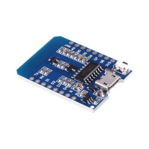 QCCAN 4PCS ESP8266 ESP-12 ESP-12F NodeMcu Mini D1 Module WeMos Lua 4M Bytes WLAN WiFi Internet Development Board Base on ESP8266 ESP-12F Compatible with WeMos D1 Mini