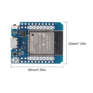 AITRIP 6pcs ESP32 Mini D1 Mini NodeMCU ESP32 ESP-WROOM-32 WLAN WiFi Bluetooth Development Board 5V Compatible with Arduino