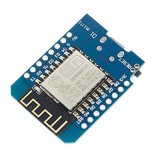 SNCT D1 Mini ESP8266 ESP-12 ESP-12F 4M Bytes CH340G CH340 V2 USB WeMos D1 Mini Compatible WiFi Development Board NodeMCU Lua IOT Board 3.3V with Pins (Pack of 5)