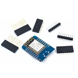 BAEASU 5Pack D1 Mini NodeMcu ESP8266 ESP-12F Wireless Module Internet of Things Development Board Compatible with Arduino (D1 Mini ESP8266)