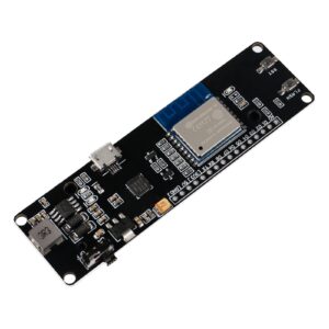 2pcs for WeMos D1 ESP8266 Mini WiFi Module ESP WROOM 02 Motherboard with 18650 Battery Slot Compatible with NodeMCU