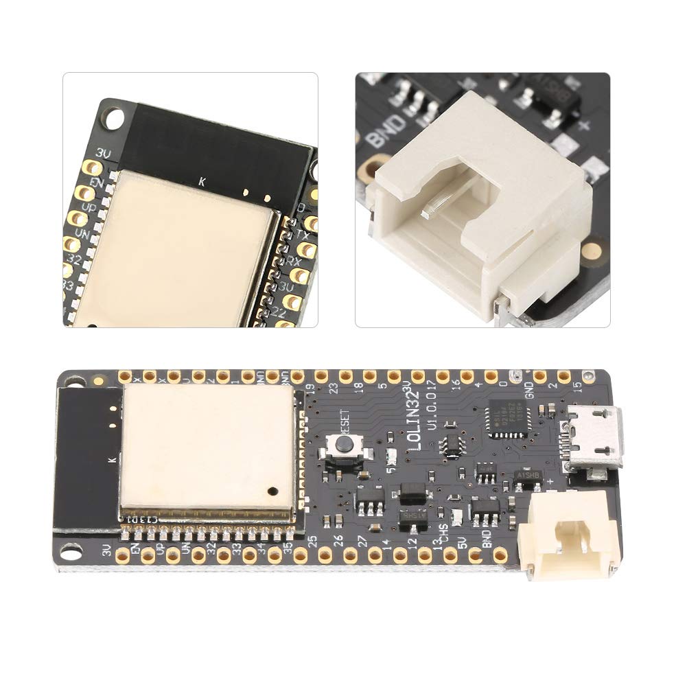 Walfront ESP-32 ESP-WROOM-32 Development Board WiFi & Bluetooth Card Module 4MB Flash WEMOS Lolin32 V1.0.0