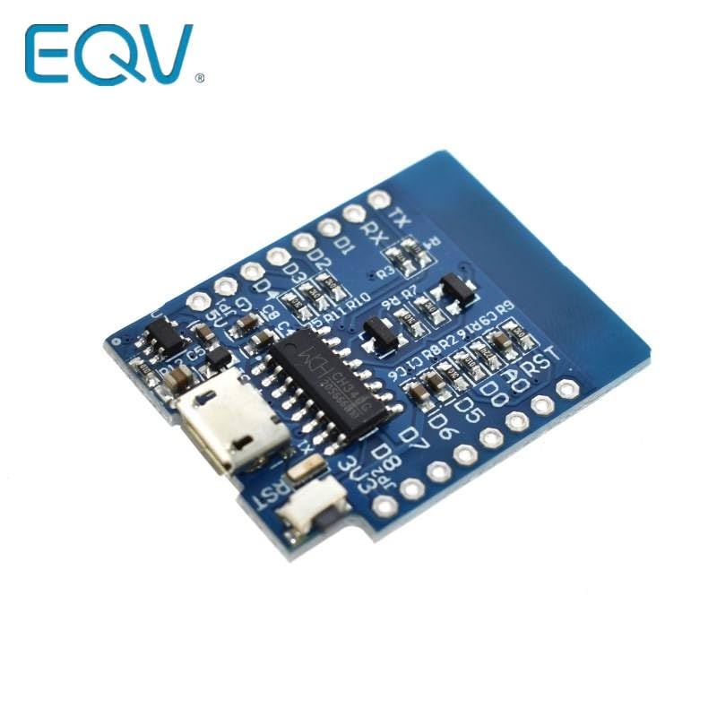 D1 Mini ESP8266 ESP-12 ESP-12F CH340G CH340 V2 USB WeMos WiFi Development Board D1 Mini IOT Board 3.3V with Pins