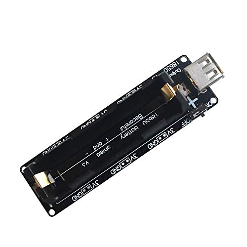 ESP32 ESP32S for Wemos for Raspberry Pi 18650 Battery Charge Shield Board V3 Micro USB Port Type-A USB 0.5A for Arduino Charge (Module)