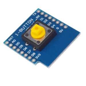 1-Button One Button Shield for WeMos D1 Mini Button Wemos D1 Mini Button Switch Module with Pins Standard