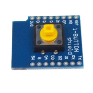 1-Button One Button Shield for WeMos D1 Mini Button Wemos D1 Mini Button Switch Module with Pins Standard