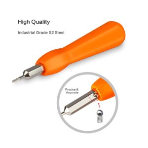 Doorbell Screwdriver Replacement,Double-ended Screwdriver for Doorbell Replacement Bit Fit for All Doorbells include Video Doorbell, Video Doorbell 2, Pro and Elite