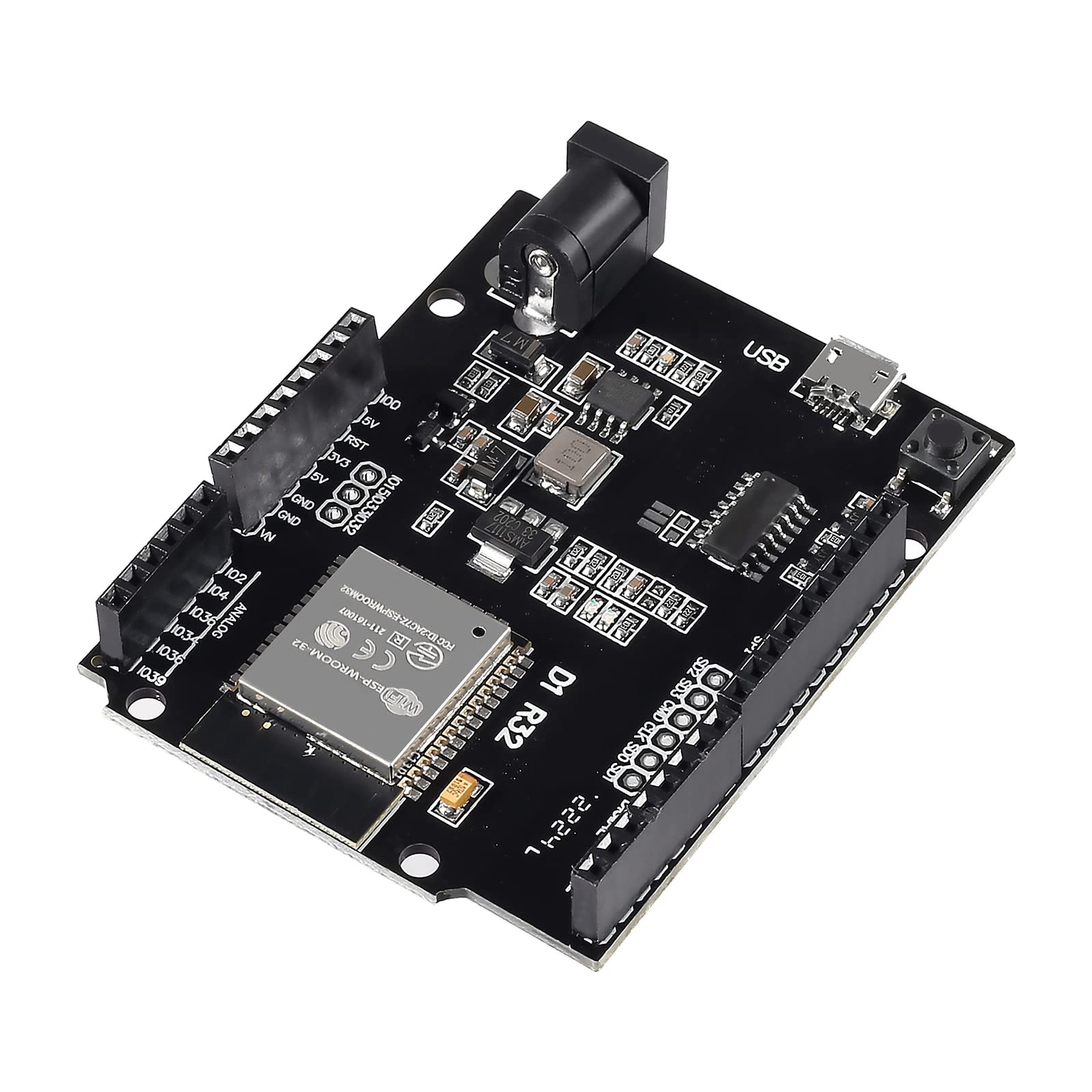 Coliao 3pcs ESP32 for Wemos D1 Mini D1 R32 ESP-32 CH340G WiFi Wireless Bluetooth Development Board 4MB Flash with Micro USB