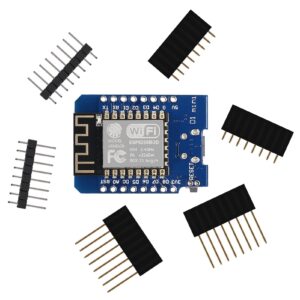 Aokin ESP8266 ESP-12F D1 Mini NodeMcu Lua 4MByte WLAN WiFi Internet Development Board for Arduino, Compatible with WeMos D1 Mini, 5 Pcs