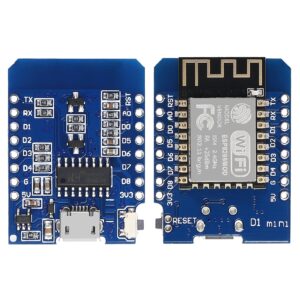 Aokin ESP8266 ESP-12F D1 Mini NodeMcu Lua 4MByte WLAN WiFi Internet Development Board for Arduino, Compatible with WeMos D1 Mini, 5 Pcs