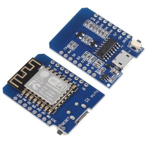 Aokin ESP8266 ESP-12F D1 Mini NodeMcu Lua 4MByte WLAN WiFi Internet Development Board for Arduino, Compatible with WeMos D1 Mini, 5 Pcs