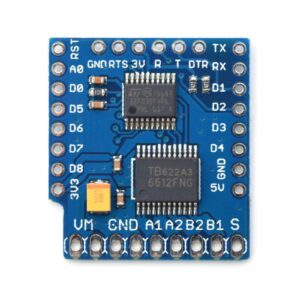 D1 Mini I2C Dual Motor Driver Shield for WeMos by Envistia Mall