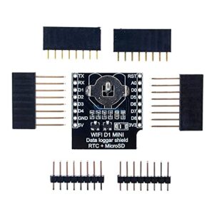 micro sd for wemos d1 mini real time clock data log logger shield + rtc ds1307 clock for arduino/raspberry