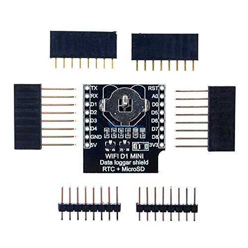 Micro SD for Wemos D1 Mini Real Time Clock Data Log Logger Shield + RTC DS1307 Clock for Arduino/Raspberry