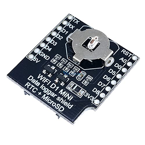 Micro SD for Wemos D1 Mini Real Time Clock Data Log Logger Shield + RTC DS1307 Clock for Arduino/Raspberry