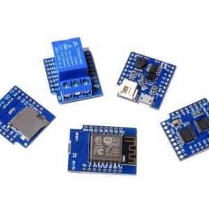 CANADUINO® 3 x WEMOS D1 Mini Compatible ESP8266 Dual Base