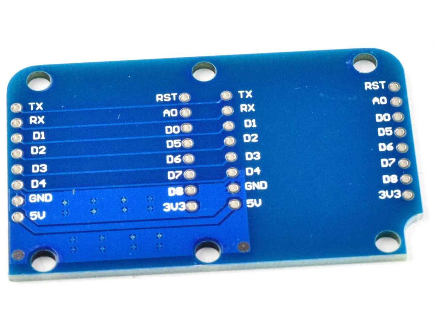 CANADUINO® 3 x WEMOS D1 Mini Compatible ESP8266 Dual Base