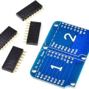 CANADUINO® 3 x WEMOS D1 Mini Compatible ESP8266 Dual Base