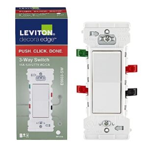 leviton e5603-sw decora edge 15 amp 3-way rocker switch, white