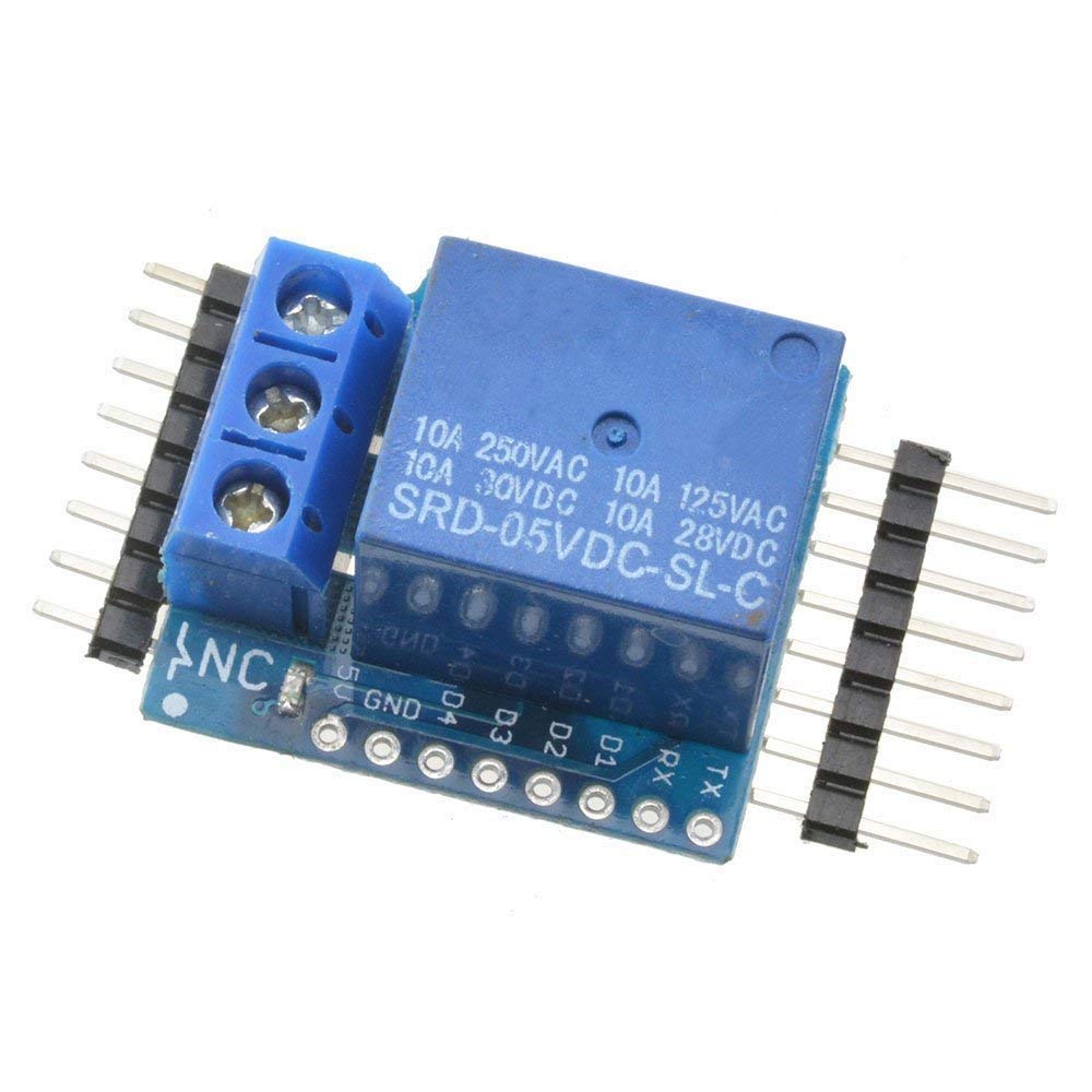 Relay Shield for WeMos D1 Mini ESP8266 Development Board by Envistia Mall