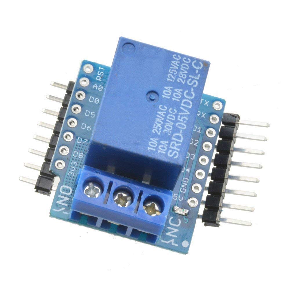 Relay Shield for WeMos D1 Mini ESP8266 Development Board by Envistia Mall