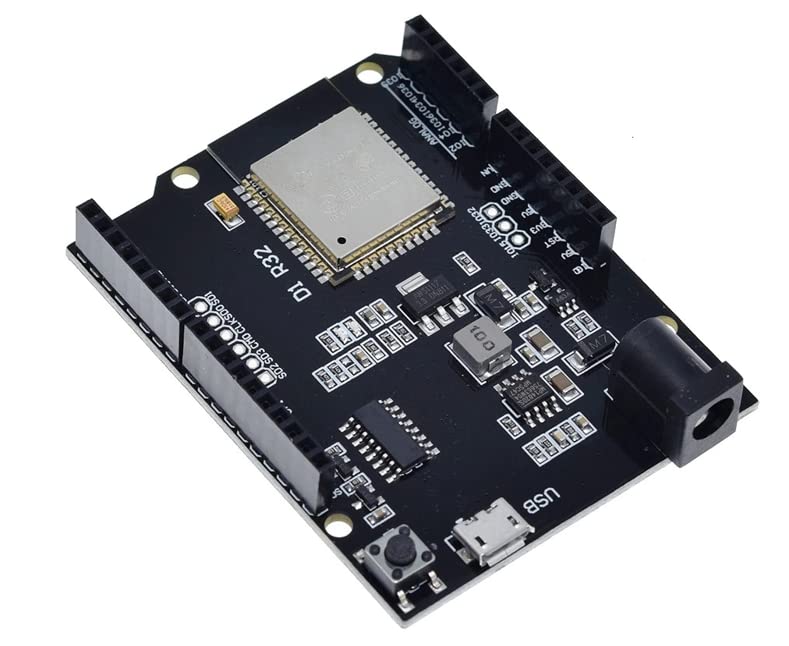 RedTagCanada for Wemos D1 ESP32 ESP-32 WiFi Bluetooth 4MB Flash UNO D1 R32 Board Module CH340 CH340G Development Board for Arduino