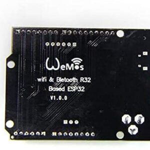 RedTagCanada for Wemos D1 ESP32 ESP-32 WiFi Bluetooth 4MB Flash UNO D1 R32 Board Module CH340 CH340G Development Board for Arduino