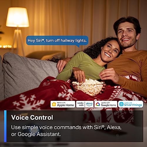 TP-Link Tapo Matter Smart Light Switch: Voice Control w/Siri, Alexa & Google Assistant | UL Certified | Timer & Schedule | Easy Guided Install | Neutral Wire Required | Single Pole | Tapo S505