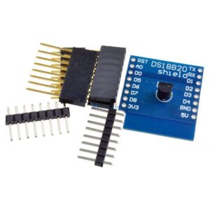 DS18B20 Temperature Sensor Shield for Wemos D1 Mini Wemos D1 Mini WiFi Extension Board Compatible for Arduino OTA