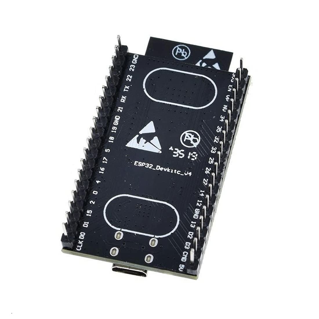 HiLetgo 2pcs ESP32-DevKitC ESP32-WROOM-32D Core Board ESP32 ESP-32 ESP-WROOM-32D Development Board for Arduino