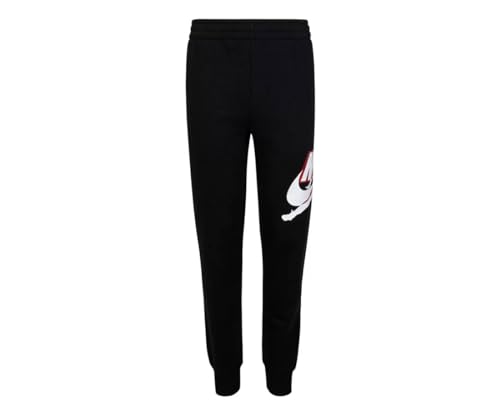 Jordan Boys Youth Classics Jogger Fleece Sweatpants Size M, L, XL (Black (95A434), Large)