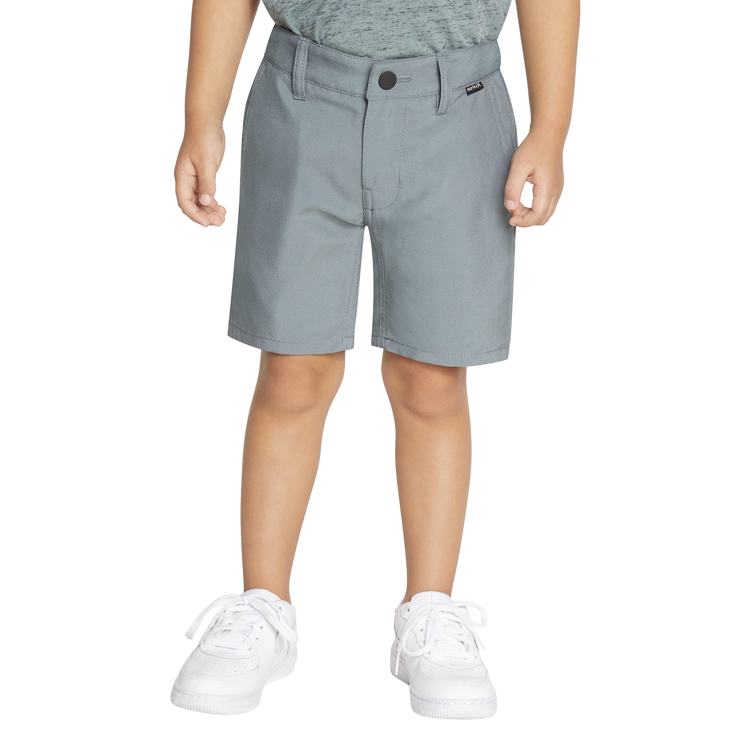 Hurley Boys' Dri-FIT Walk Shorts, Cool Grey, 8