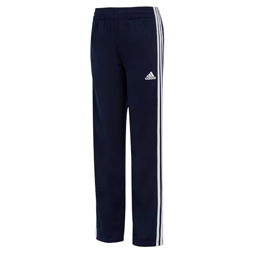 adidas boys Active Sports Athletic Tricot Jogger Track Pants, Navy, Small US