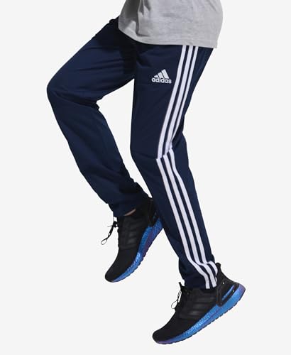 adidas boys Active Sports Athletic Tricot Jogger Track Pants, Navy, Small US