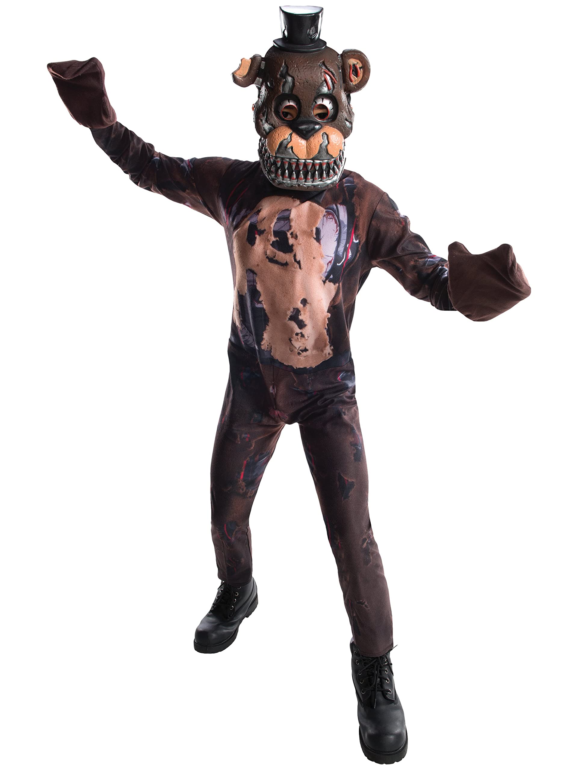 Rubie's Costume Boys Five Nights At Freddy's Nightmare Fazbear Costume, Large, Multicolor