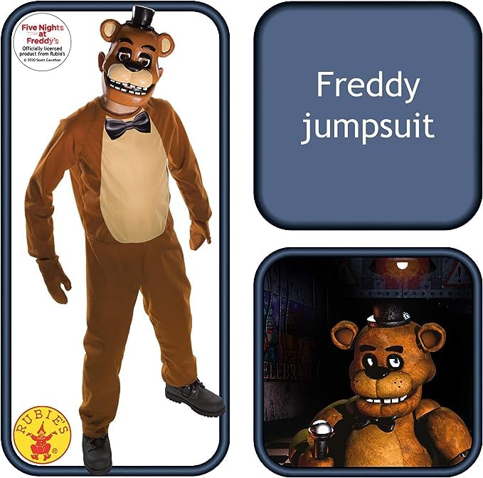 Rubie's Five Nights Child's Value-Priced at Freddy's Freddy Costume, Medium, Brown