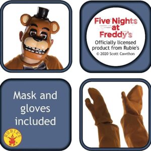 Rubie's Five Nights Child's Value-Priced at Freddy's Freddy Costume, Medium, Brown