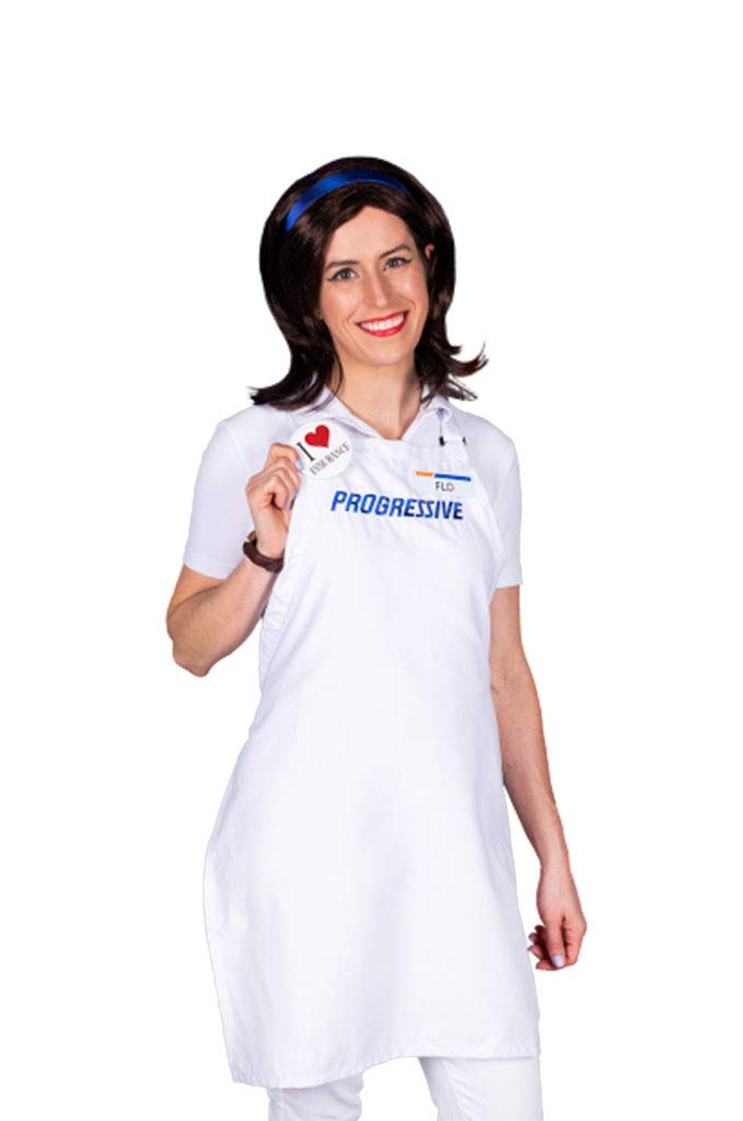 Costume Agent Progressive Flo TV Commercial Character Insurance Halloween Costume