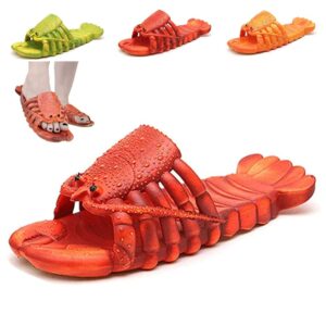 TOTENJS Lobster Slippers, Fish Slippers,bass Sandals, Animal Slippers Flops