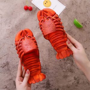 TOTENJS Lobster Slippers, Fish Slippers,bass Sandals, Animal Slippers Flops