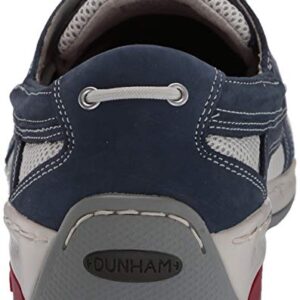 Dunham mens Captain Boat Shoe, Navy Nbk, 9.5 X-Wide US